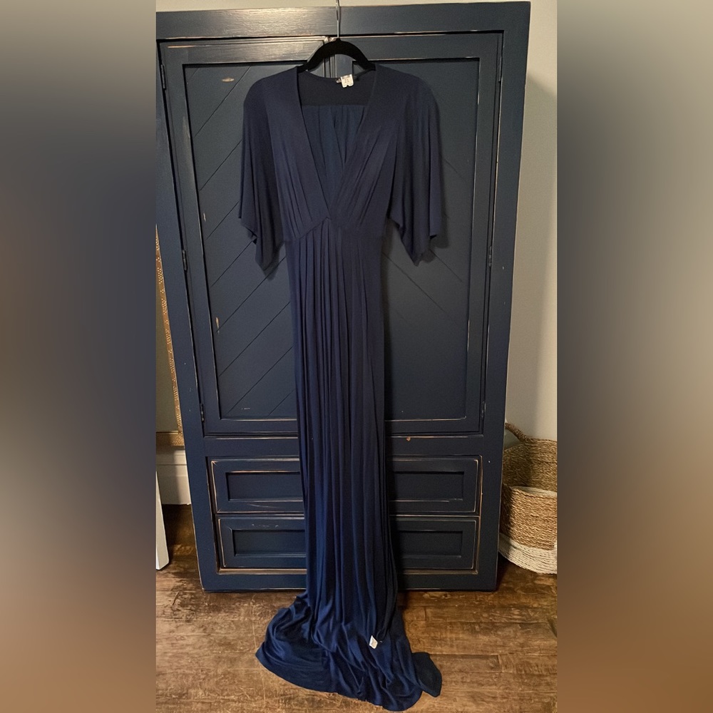 Ella Moss Navy Maxi